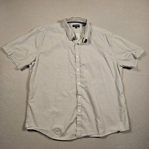 J. Maverick New York Other - J. Maverick Shirt Short Sleeve Geometric‎ Microprint XL